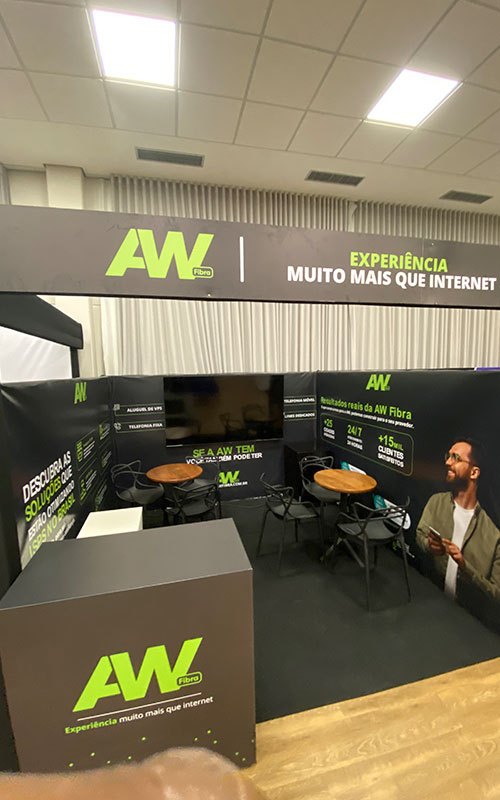 Palco para evento corporativo em São José do Rio Preto
